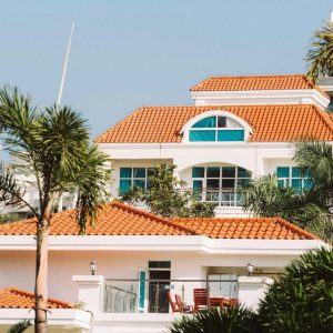 Completed tile roof portfolio project