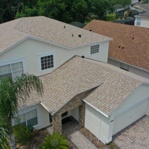 Shingle roof on an Orlando, FL home