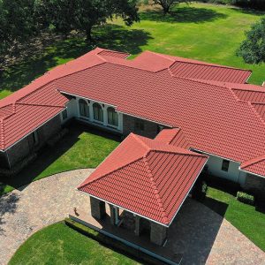 Visible signs of roof damage