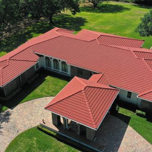Visible signs of roof damage
