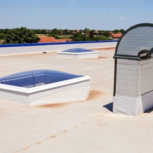 Completed flat roof portfolio project