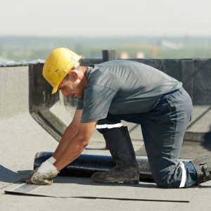 Completed flat roof portfolio project